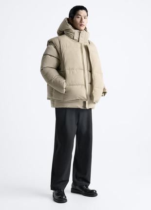 Zara куртка, пуховик4 фото