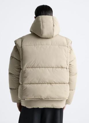 Zara куртка, пуховик3 фото