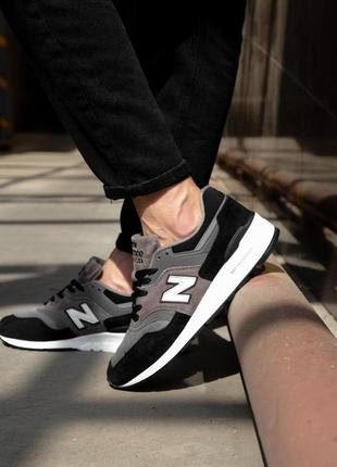 New balance 997 black gray