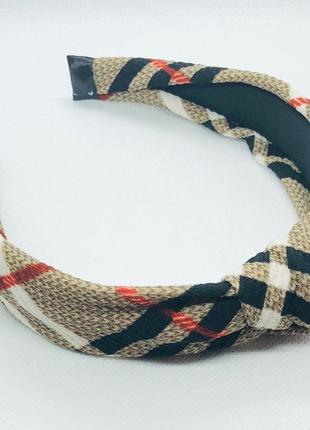 Обруч/ободок чалма  для волос современный