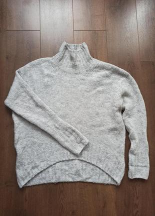 Серый свитер h&amp;m2 фото