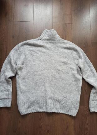 Серый свитер h&amp;m3 фото