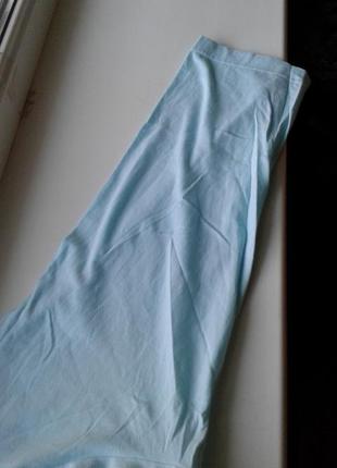 Хлопковый женский  халат бирюзового цвета sorbet индия супер батал нюанс7 фото
