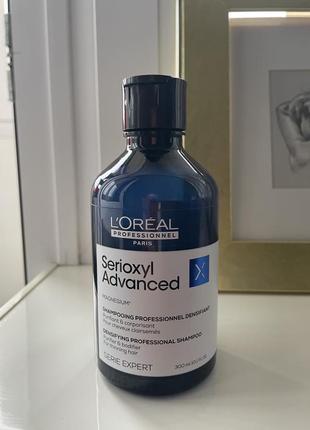 L'oreal serioxyl advanced densifying professional shampoo2 фото