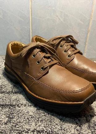 Кожаные кроссовки clarks 42р2 фото