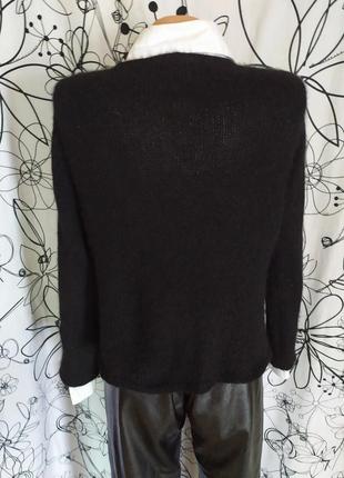 Нежный мягкий свитер ангора+шерсть, оригинал,люкс бренд2 фото
