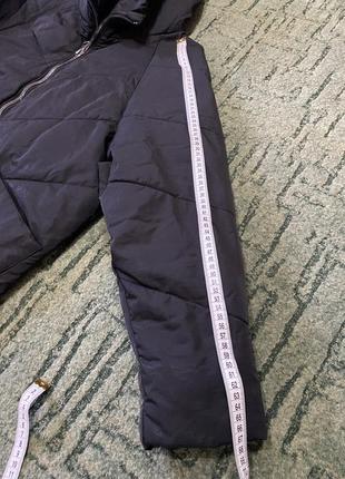 Удлиненная куртка пальто трапеция8 фото
