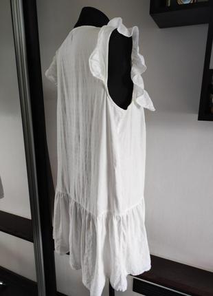 Біла сукня прошва3 фото