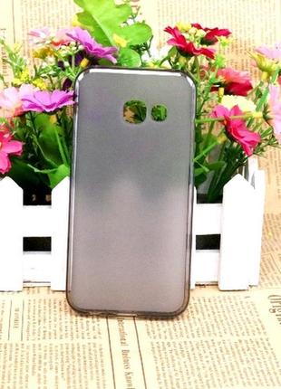 Силіконовий сірий tpu чохол-накладка для samsung galaxy a5 2017 / a520