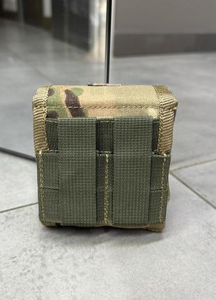 Сумка для швидкого скидання магазинів, мультикам, wintac, на затяжці, cordura 1000d, кишеня для порожніх автоматних магазинів5 фото