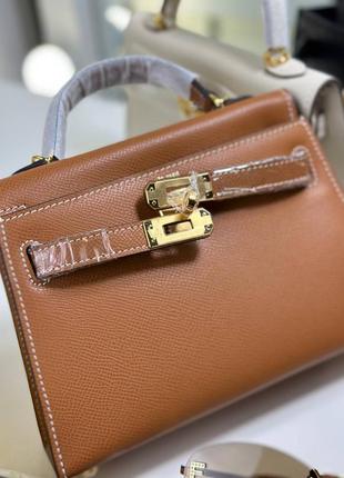 Сумка hermes kelly мини 19 см7 фото