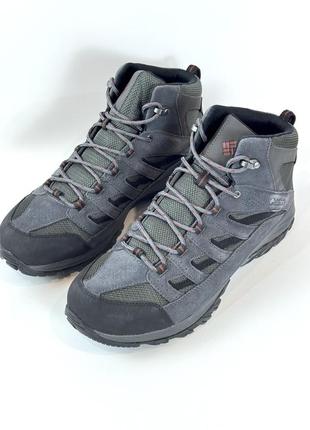 Мужские кожаные ботинки columbia crestwood с waterproof 47 размер1 фото