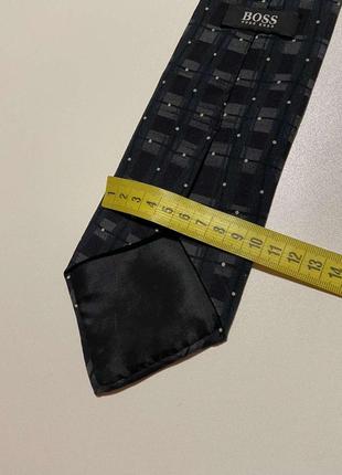 Hugo boss италия шелковый галстук  краватка шёлк босс hugo boss хуго5 фото