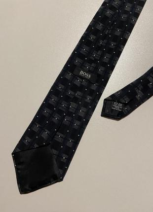 Hugo boss италия шелковый галстук  краватка шёлк босс hugo boss хуго2 фото