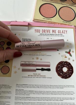 Too faced палатка тіней+ туш4 фото