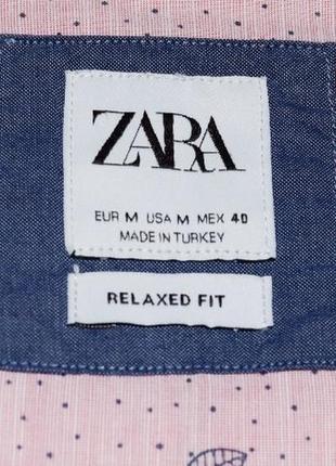 Zara мужская рубашка 100% хлопок длина рукава регулируется тенниска рубашка-трансформер3 фото