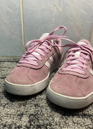 Кожаные кроссовки adidas 31р1 фото