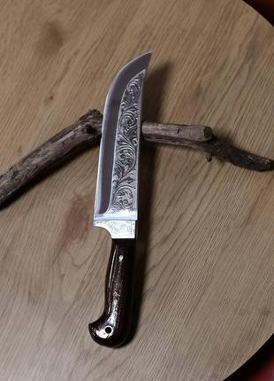 Нож ручной работы «пчак #6» (new), 95х18/58 hrc.