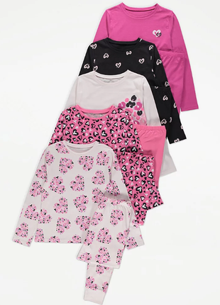 Коттоновые пижамы для девочек ростом 152 см