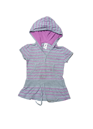 Туніка в полоску без рукавів