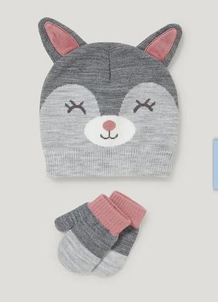 Комплект на дівчинку c&a 12-18міс, 18-24міс.