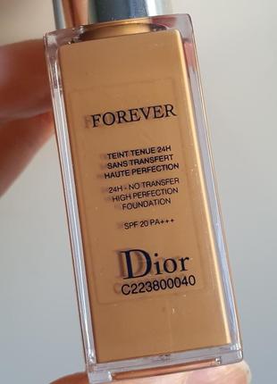 Тональная основа dior forever teint tenue 24h haute perfection1 фото