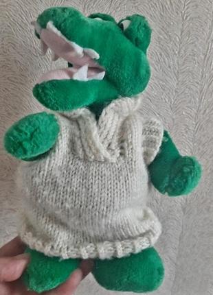 Игрушка мягкая крокодил, корея 2