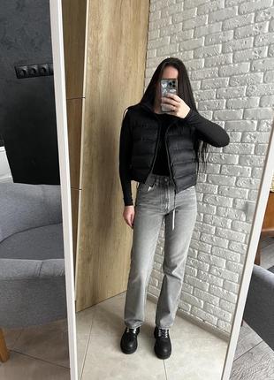 Джинсы джинси прямі zara straight xs 34 s 36 m 38