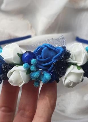 Обруч з квітами