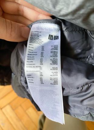 Великолепная куртка пуховик uniqlo ultra light down jacket, размер xl7 фото
