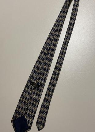 Marks & spencer шелковый галстук  краватка шёлк спенсер шелковый5 фото