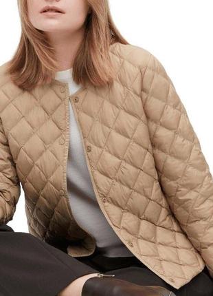 Тепла стьобана куртка uniqlo4 фото