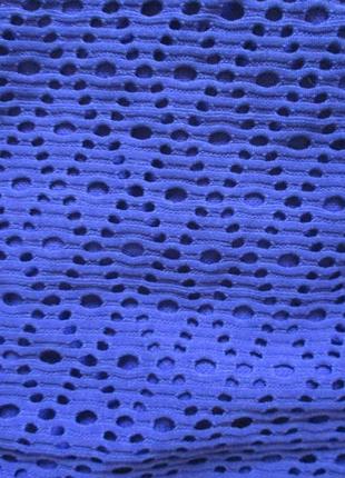 Суперовый раздельный ажурный купальник фиолетово-синий ocean club7 фото