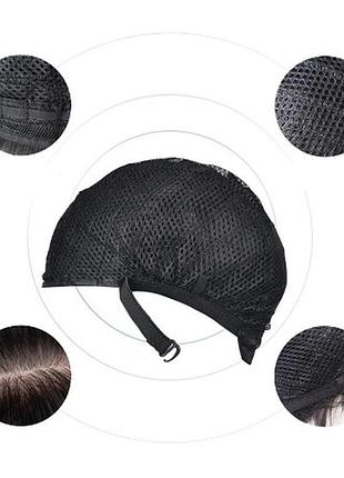 Парик черный каре, синтетические волосы 2022