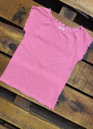 Детская футболка next (некст 10 лет 140 см идеал оригинал розовая)1 фото