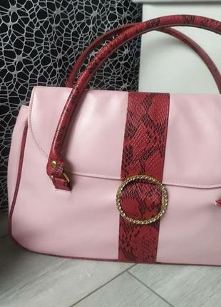 Сумка сумочка розовая2 фото