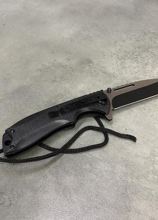 Ніж active roper black, нержавіюча сталь, складаний ніж для військових*