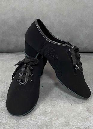 Обувь для бальных танцев для мужчин (для латины) club dance мл-13-нубук1 фото
