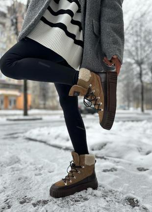 Жіночі оригінальні зимові чобітки gant snowmont 27543368 g240