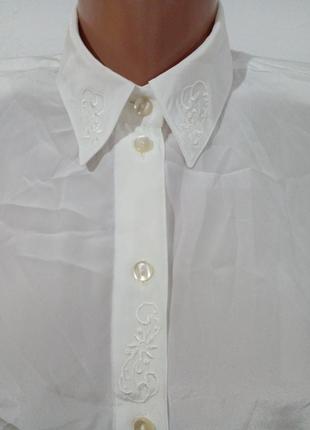 Рубашка белая блуза2 фото