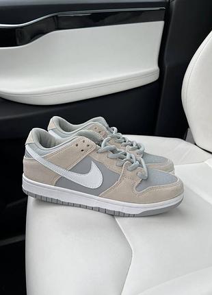 Кроссовки sb dunk grey 2