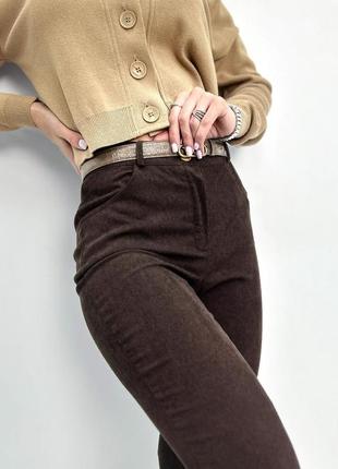 Класичні вельветові брюки "axel"|4 фото