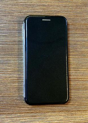 Чехол-книжка на телефон samsung j260, j2 core 2018 года черного цвета