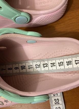 Кроксы unicorn р.28 с10 единорог crocs 18 см9 фото