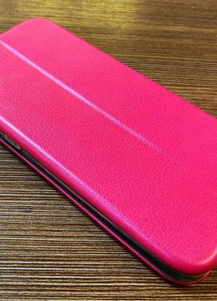Чехол-книжка на телефон huawei y5 2019 года розового цвета4 фото