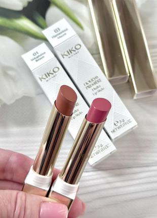 Новинка! кремова помада holiday première hydra lip stylo kiko milano