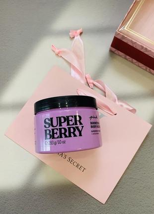 Скраб для тіла super berry pink victoria’s secret