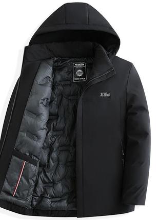 Куртка зимова чоловіча world fashion style чорна