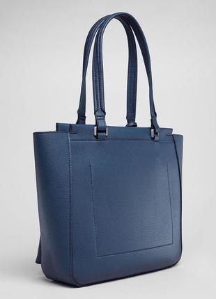 Сучасна ділова жіноча сумка-хобо calvin klein modern hobo з натуральної шкіри2 фото