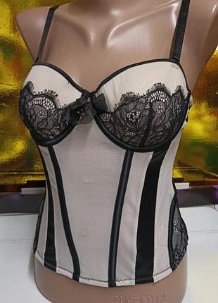 Корсет бюстье полуграция эротическое белье размер 75 b